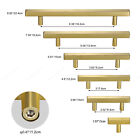 Kitchen Cabinet Handles Stainless Steel Drawer Pulls Hardware Square Golden Llot