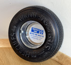 Vintage Tire Ashtray Hercules Tires Steelpreme Radial Johnstown  Pa Rubber glass