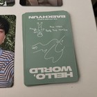 Baekhyun Exo Photocard Album Hello  World Official Kpop Genuine