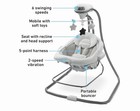 Graco Duetconnect Lx Swing And Bouncer - Redmond- New
