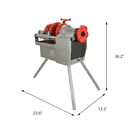 Electric Npt Threading Cutter Pipe Threader Machine 1 2 -2  Deburrer Automatic