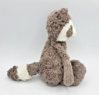 Jellycat London Bashful Raccoon Gray tan White 12  Medium Plush Stuffed Animal
