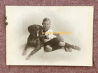 Fantastic Photo Sailor Boy With Pet Great Dane Dog