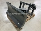 New 60  Mini Skid Steer Snow Plow Blade Attachment Bobcat Mt52 Mt55 Mt85 Mt100