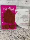Heartfelt Creations Vintage Floret Rubber Bouquet Cling Stamps Pot Flowers Vines