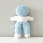 Baby Club Sleeping Baby Doll Plush Terry Cloth 9    Blue Stuffed Toy Vintage