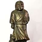 Takamori Saigo Bronze Mini Statue Vtg Ueno Landmark Last Samurai Tokyo Japan S4