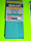  6  Blue teal gray Clean Shopping Cart Handle Guard Reusable Cover Sanitary Wash