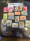 San Marino Stamp From Duplicate Collection     Free Shipping Very Old