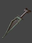 Ancient Celtic Iberian Bronze   Iron Dagger   Scabbard 8 Ct Bc Hallstatt Culture