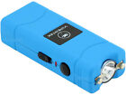 Vipertek Stun Gun Micro Mini Blue Vts-881 390 Bv Rechargeable Led Flashlight