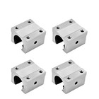 4pcs Sbr20uu 20mm Aluminum Open Linear Router Motion Bearing Shaft Block