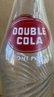 Vintage Double Cola 16oz Acl Soda Bottle - Swirl Glass Circa 1960 s