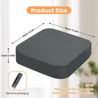 4  Toddler Booster Seat Grey - Portable Detachable Washable Cushion For Dining