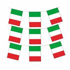 2 X           10m Italy Italia Italian 20 Xl Flags Bunting  Banner         