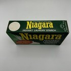 Vintage 1950s Nos Sealed   Full Niagara Instant Laundry Starch Box 12 Oz    1