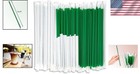 Restaurant Style Green Plastic Straws - 1000 Count  Bpa Free