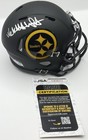 Wiz Khalifa Rapper Signed Autographed Pittsburgh Steelers Mini Helmet Jsa Coa