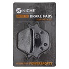 Brake Pad Set For Harley-davidson Dyna Softail Heritage Front Rear Semi-metallic
