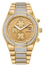 Citizen Eco-drive Corso Men s Gold Crystal Chronograph Watch Set 42mm Ca0752-66p