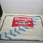 Vintage Rheingold Extra Dry Lager Beer Ny Mets Beach Bath Towel 28x52 Rare