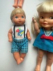 Vintage Mini Doll Lot 7 Remco Mattel 1986 Hong Kong Pocket Dolls Mixed