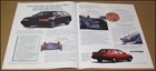 1990 Hyundai Excel Gs 2-page Print Ad Car Advertisement Gatorade Greg Maddux