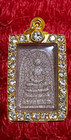 Phra Somdej Toh Wat Rakang Temple Gold Micron Gem Pendant Thai Buddha Amulet