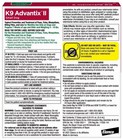 K9 Advantix Ii Elanco Flea And Tick For Small Dogs  4-10 Lbs  2 Monthly Doses