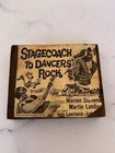 Rare Printing Block Wood   Metal Letterpress Stamp Stagecoach To Dancers Rock