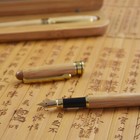 Handmade Natural Bamboo Wood Fountain Pens Classics Gifts Coveted By Collectors