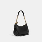 Coach Teri Shoulder Bag Refined Pebble Leather black Fast Shipping