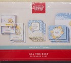 Stampin Up Paper Pumpkin   All The Best   Full Kit  9 Cards  W acetate Card Box 
