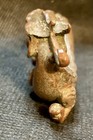 Bronze Asian Dragon  3 1 2  Vintage Figurine With Patina