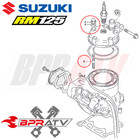89-08 Suzuki Rm125 Titanium Cylinder Head Stud Kit Cylinder Bolts Nuts   Washers