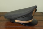 Vintage Military Us Army Officers Visor Service Cap Korean Vietnam War Era