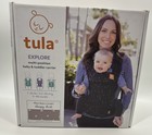 Tula Explore Sleepy Dust Gray Triangle Neutral Design Versatile Baby Carrier New