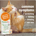 Homeopet Feline Skin And Itch Support Drops For Cats  1 6 Oz