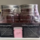 Collectors Pink Rose Pint Ball Jars 16 Oz 4 Pack    look At Pictures  