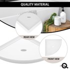 8 corner Shower Shelf Retrofit Organizer For Tile Walls Caddy Soap Dish Bathroom