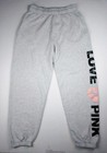 Victoria s Secret Vs Pink Originals Bling Sequin Lounge Sweat Pants Gray Small S
