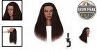 Mannequin Head 16 -18  Real Hair Training Head For Cosmetology Hair Styling