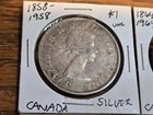 Lot Of 8 1958-on Canada M Silver Dollars Most Uncirculated To Bu 