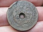 1846 Braided Hair Large Cent Penny- Small Date  Center Holed  Old Washer 
