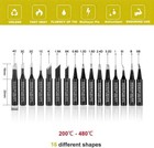 Soldering Iron Tips 900m Solder Lead-free Tips 16pcs For Hakko 936 937 907   