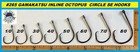 Gamakatsu  265 Inline Octopus Circle Se Hook Value Pack 2 0 265412-25 New 