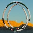 Native American Buffalo Bone Heishi Necklace