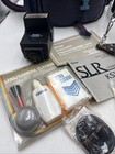 Sears Ksx Super 35mm Slr Film Camera Zoom Lens Bundle Flash Case Strap Untested