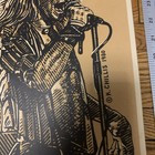Vintage Van Halen Lithograph Poster By K  Chillis 1980
