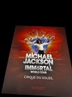 Michael Jackson Immortal World Tour Cirque Du Soleil Vip Kit Bag Program Rare